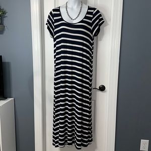 Exist 2X maxi navy white stripe